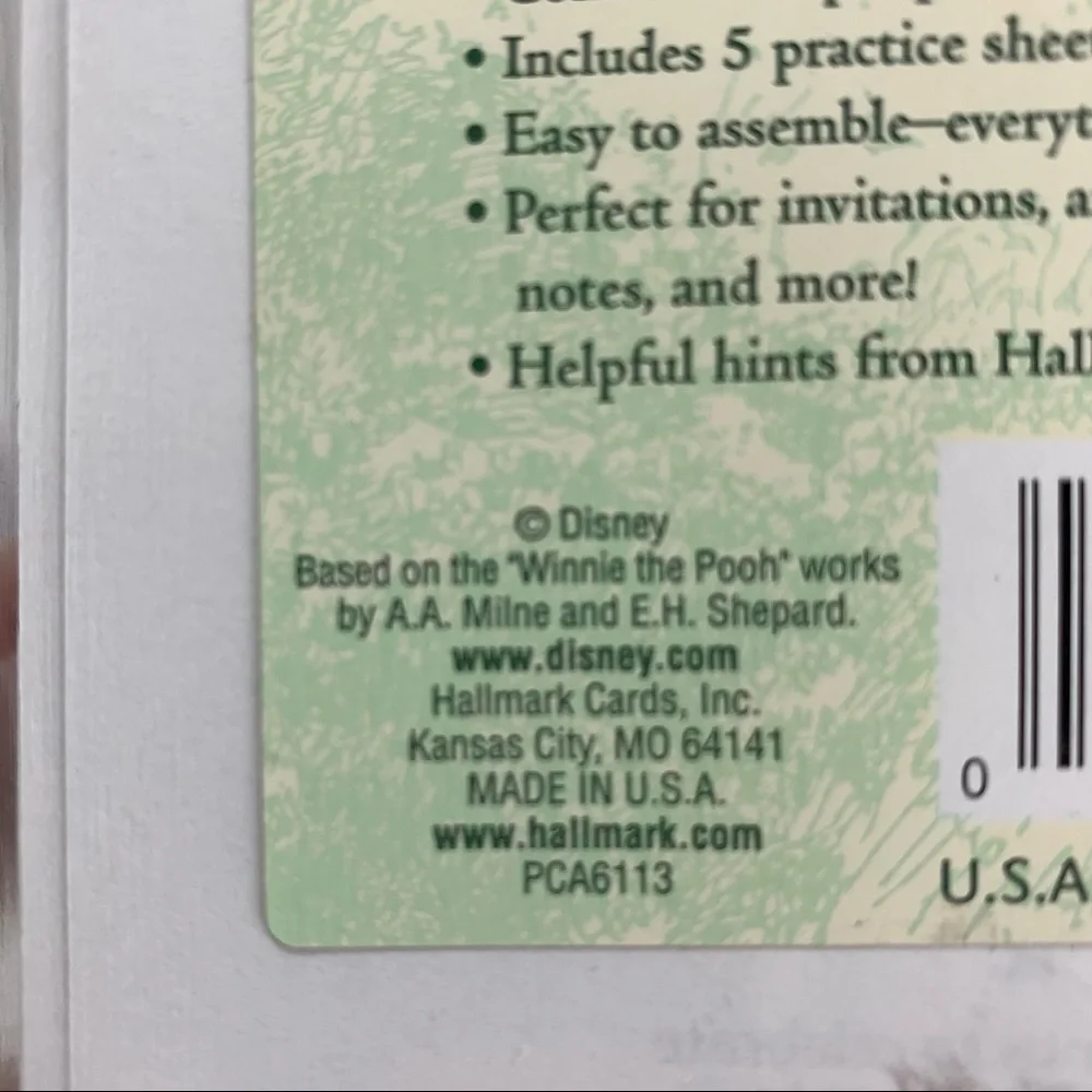 Winnie the Pooh Hallmark Printable Invitations
